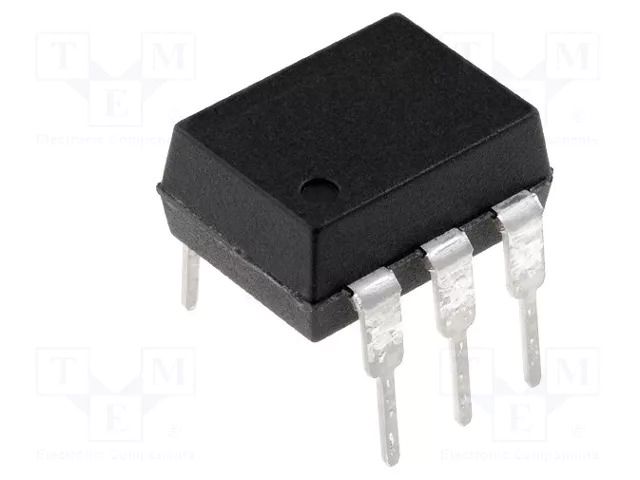 Optocoupler; THT; Ch: 1; OUT: Schmitt trigger; DIP6; H11L2 ISOCOM H11L2