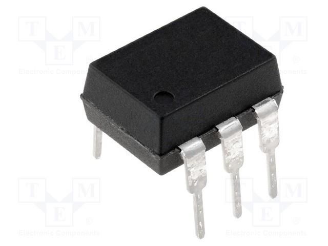 Optotriac; 5kV; Uout: 800V; DIP6; Ch: 1; 1kV/μs VISHAY VOT8123AD