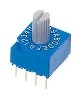 ROTARY CODE SW, 16POS, HEX, 0.1A, 5V S-1110A