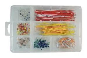 JUMPER WIRE KIT, SOLDERLESS BREADBOARD 21-18988