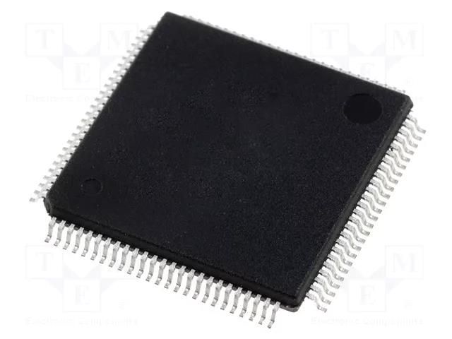 IC: Ethernet controller; LQFP100; 3.3VDC; -40÷85°C; Ch: 8 WIZNET W7100A-S2E-100LQFP