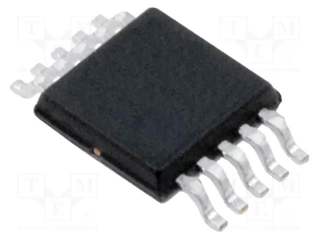 IC: RTC circuit; SPI; SRAM; 64BSRAM; 1.8÷3.6VDC; MSOP10 MICROCHIP TECHNOLOGY MCP79521-I/MS