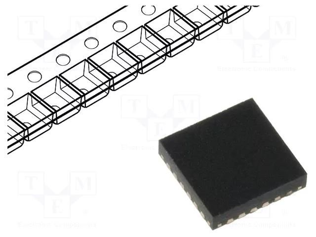 IC: driver; boost,flyback,SEPIC,Čuk; AUSART,I2C; QFN24; 1A; f: 8MHz MICROCHIP TECHNOLOGY MCP19116-E/MJ