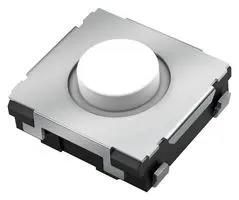 TACTILE SW, SPST-NO, 0.02A, 15VDC, SMD EVQQ2P01W