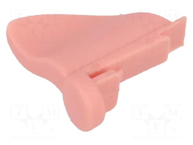 Pointer; plastic; pink; push-in; wing OKW A1104003