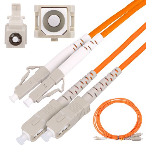 Extralink SC/UPC-LC/UPC | Patchcord | Multimode, OM2, Duplex, 3mm, 3m, EXTRALINK EX.3661 5902560363661