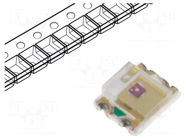 Phototransistor; 580nm; 60V; 120° KINGBRIGHT ELECTRONIC KPS-3227SP1C