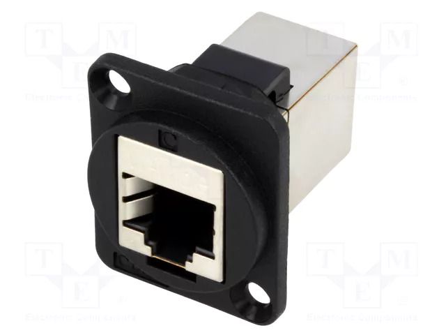 Coupler; FT; Cat: 5e; shielded; 8p8c; RJ45 socket,both sides CLIFF CP30220S