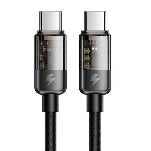 Cable USB-C to USB-C Mcdodo CA-2840, PD 100W, 1.2m (black), Mcdodo CA-2840