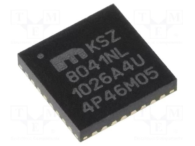 IC: transceiver; 10/100Base-T; MII,PHY,RMII; MLF32; 3.135÷3.465V MICROCHIP TECHNOLOGY KSZ8041NL