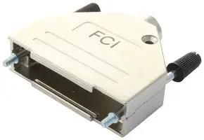 D-SUB BACKSHELL, SIZE DB, 180DEG, ZINC 8655MH2501BLF