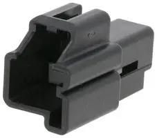 HOUSING CONN, PLUG, 2POS, PBT GF, BLACK 15509260