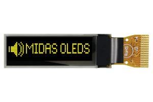 OLED GRAPHIC DISPLAY, 96X16PIXEL, 3V MCOT096016C1V-YI