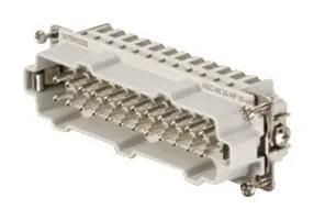HEAVY DUTY INSERT, PLUG, 48+PE, 20-12AWG HDC HE 24 MP 25-48