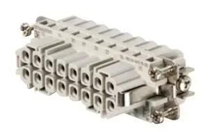 HEAVY DUTY INSERT, RCPT, 32+PE, 20-12AWG HDC HA 16 FC 17 - 32