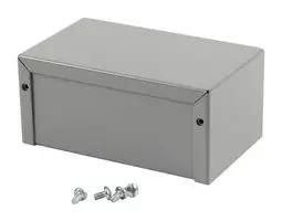 ENCLOSURE, UTILITY BOX, ALUMINIUM, GREY 1411N
