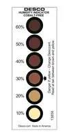 HUMIDITY INDICATOR CARD, 6 SPOT, 200/CAN 13856