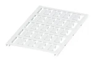 CONDUCTOR MARKER, 15MM X 4MM, WHITE 0818205