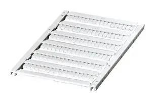 TERMINAL BLOCK MARKER, PC, WHITE, PK10 0829486