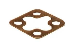 FLAT GASKET, EPDM, RECTANGULAR CONN GSA 200-7
