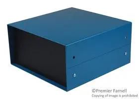 ENCLOSURE, INSTRUMENT, STEEL, BLUE 1458E4B