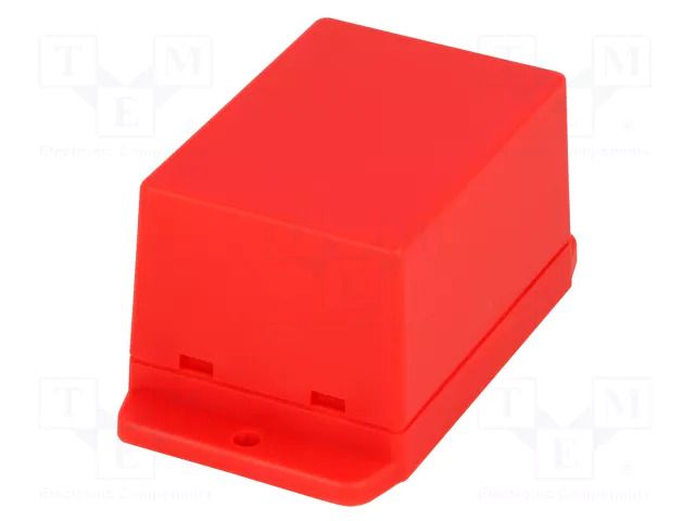 Enclosure: multipurpose; X: 50.4mm; Y: 70mm; Z: 42mm; ABS; red; UL94HB GAINTA NUB705042RD