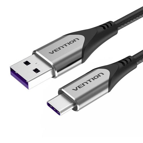 Cable USB-C to USB 2.0 Vention COFHI, FC 5A 3m (grey), Vention COFHI