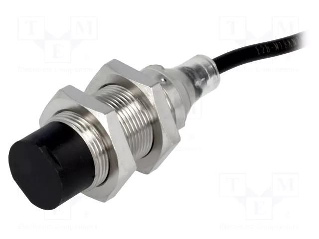 Sensor: inductive; OUT: PNP / NO; 0÷16mm; 10÷30VDC; M18; IP67; 200mA OMRON E2BM18KN16WPB12M