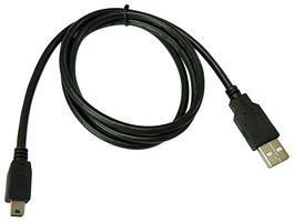 USB CABLE, 2.0 PLUG A-MINI B, 3.3FT, BLK MC002737