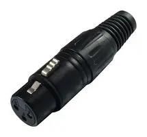 CONNECTOR, XLR, RCPT, 3POS, CABLE PS000229