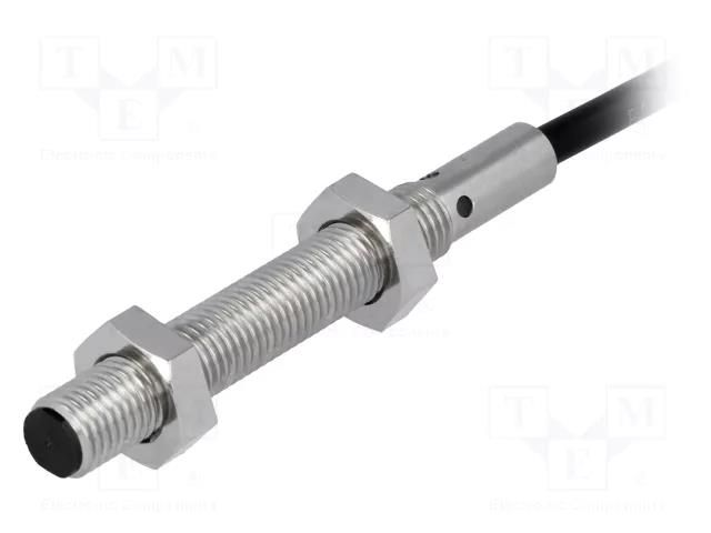 Sensor: inductive; OUT: PNP / NC; 0÷2mm; 10÷30VDC; M8; 2m; IP67 OMRON E2BS08LS02WPB22M