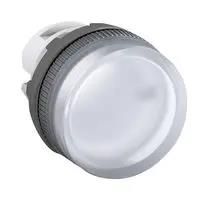 PILOT LIGHT HEAD, WHITE, ROUND, 22MM 1SFA611400R1005