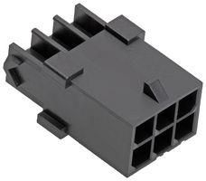 CONNECTOR HOUSING, PLUG, 4POS 203632-0401