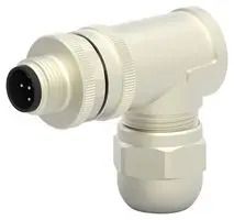 SENSOR CONN, M12, R/A, PLUG, 5POS, CABLE T4113511051-000