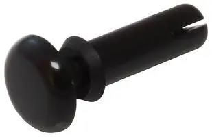 SNAP RIVET, NYLON 6, 5.2MM, BLACK, PK100 SR 5075B