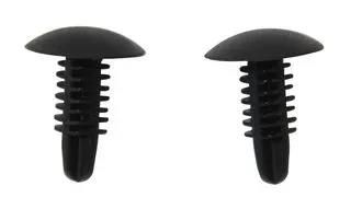 BARBED PUSH RIVET, NYLON 6.6, 5MM, BLK BPF-F4410