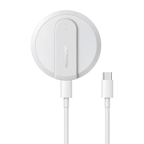 Joyroom JR-A28 ultra-thin magnetic induction charger, 15W (white), Joyroom JR-A28 White