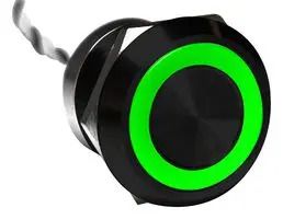 CAPACITIVE SW, DPDT, 0.01A, 12V, GRN/RED MC25MCBGR