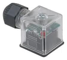 DIN VALVE CONN, RCPT, 2POS, CABLE 121207-0082