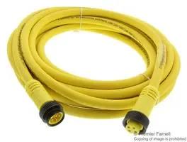 MINI CHANGE CORD, 4P RCPT-PLUG, 25M, YEL 130010-0885