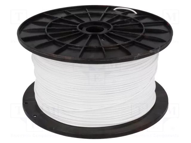 Filament: PLA; Ø: 1.75mm; white; 200÷235°C; 1kg DEVIL DESIGN DEV-PLA-1.75-WH