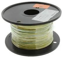 HOOK-UP WIRE, 24AWG, YEL/GRN, 305M, 300V PP002393