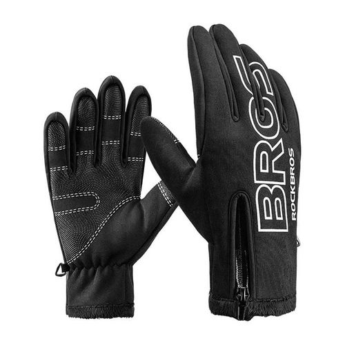 Rockbros cycling gloves S091-4BK (black), Rockbros S091-4BK- XL