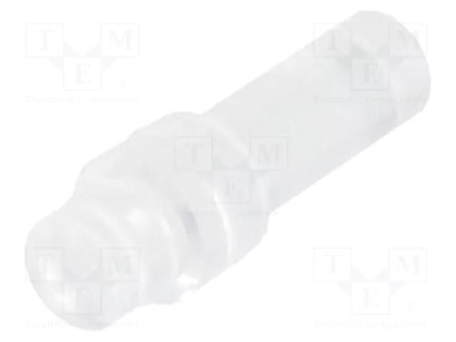 Fiber for LED; Ø2.8mm; L: 9.3mm; round; Front: flat; straight MENTOR MR-1265.2004
