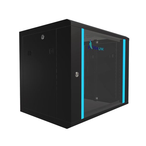 Extralink 9U 600x450 Black | Rackmount cabinet | wall mounted, EXTRALINK EX.7249 5902560367249
