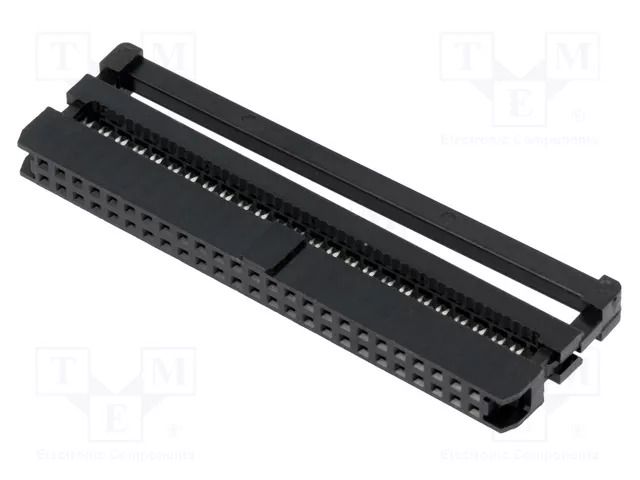 Connector: IDC; plug; female; PIN: 50; IDC; for ribbon cable; 2mm CONNFLY DS1017-50MA2