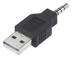 ADAPTER, USB A PLUG-3.5MM STEREO PLUG CLB-JL-8147