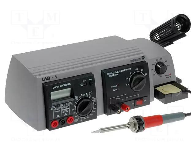 Multifunction station; Power: 48W; 150÷450°C; VAC: 200V,600V VELLEMAN VEL-LAB1