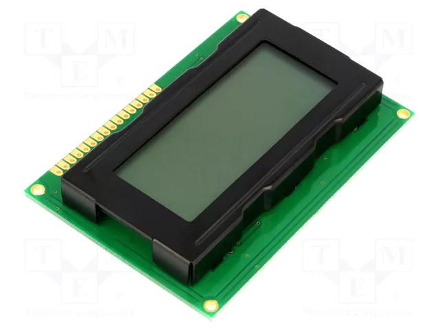 Display: LCD; alphanumeric; FSTN Positive; 16x4; 87x60x13.5mm; LED DISPLAY ELEKTRONIK DEM16481FGH-PW