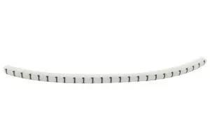 CABLE MARKER, PRE PRINTED, PVC, WHITE 901-11016
